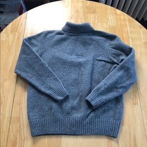 Gray turtleneck
